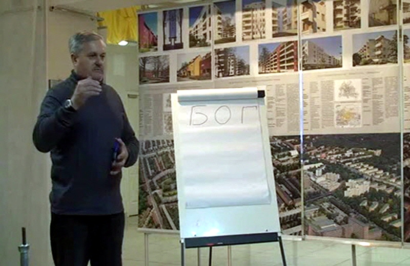 Борис Татищев в Омске в марте 2010 года