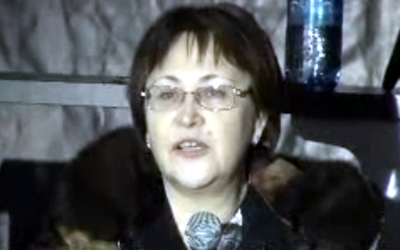 Надежда Токарева в Новосибирске 27 января 2012 года