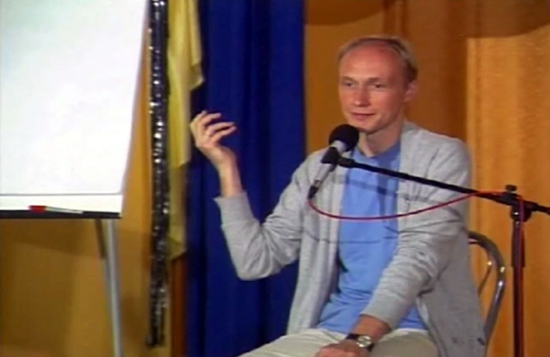 Олег Гадецкий на первом международном фестивале практической психологии в Геленджике