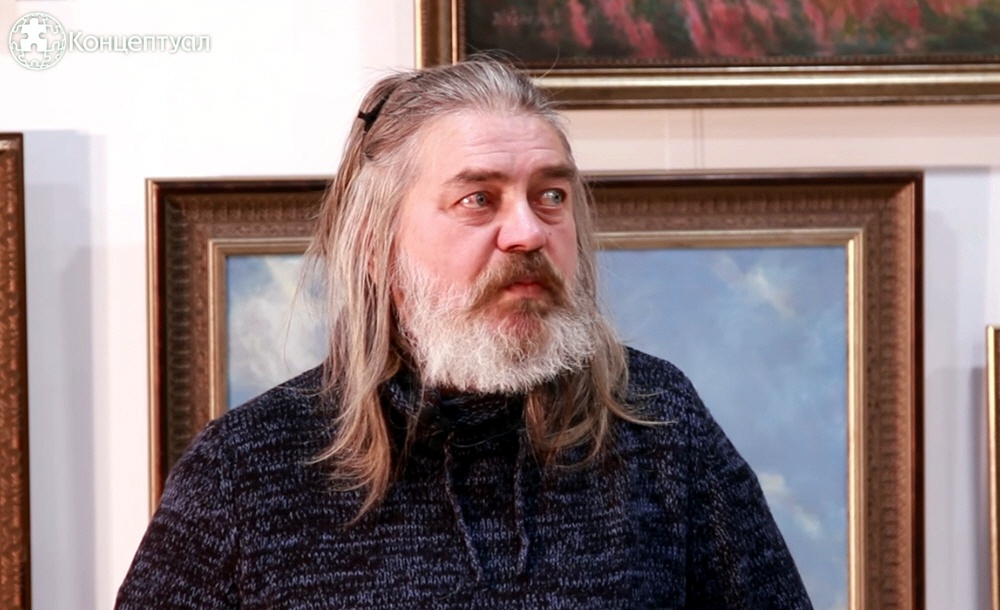 Сергей Алексеев в Музее Славянской Культуры в Москве 23 марта 2016 года