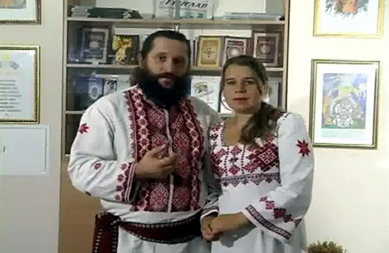 Владимир Куровский с супругой